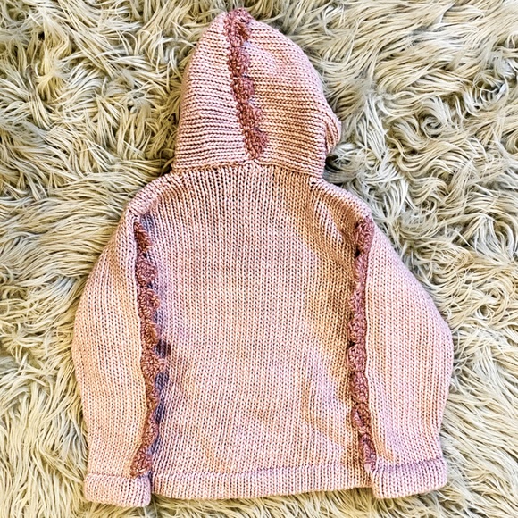 Ande Wear Hand Knit Dinosaur Sweater - Picture 2 of 3